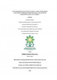 Analisis Resepsi Paguyuban Warga Ageng Kartosuro (PAWARTOS) Terhadap Konflik Sosial Dalam Film Baradwipa Karya Watchdoc