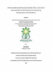 STRATEGI KOMUNIKASI PEMASARAN TERPADU NOVEL 