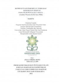 REPRESENTASI PEREMPUAN TERHADAP KEKERASAN SEKSUAL PADA FILM PENYALIN CAHAYA (ANALISIS WACANA KRITIS SARA MILLS)