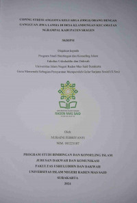 COPING STRESS ANGGOTA KELUARGA (ODGJ) ORANG DENGAN GANGGUAN JIWA LANSIA DI DESA KLANDUNGAN KECAMATAN NGRAMPAL KABUPATEN SRAGEN