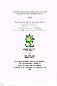 Implementasi Mindfulness Remaja Korban Bullying di Panti Asuhan Daerah Kota Surakarta