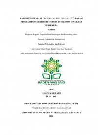 LAYANAN VOLUNTARY COUNSELING AND TESTING (VCT) DALAM PROGRAM PENCEGAHAN HIV/AIDS DI PUSKESMAS SANGKRAH SURAKARTA