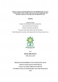 Peran Tahanan Pendamping Dalam Pembentukan Self-Compassion Pada Warga Binaan Kasus Narkotika Di Rumah Tahanan Kelas IIB Boyolali