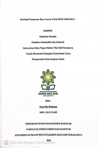 Strategi Pemasaran Biro AWK Best Holiday