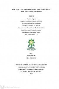 Habituasi Praktik Tahsin Al-Qur'an di Media Sosial (Studi Akun Instagram @ngajilagi.id)