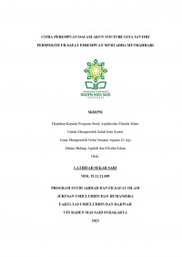 Citra Perempuan dalam Akun YouTube Gita Savitri Perspektif Filsafat Perempuan Murtadha Muthahhari