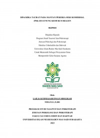 Dinamika Taubat Pada Mantan Pekerja Seks Komersial (PSK) Di Gunung Kemukus Sragen