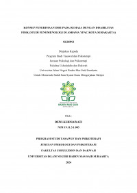 Konsep Penerimaan Diri Remaja Dengan Disabilitas Fisik (Studi Fenomenologi Di Asrama YPAC Kota Surakarta)