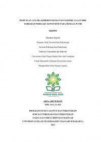 Hubungan Antara Kebersyukuran Dan Kepercayaan Diri Terhadap Perilaku Konsumtif Pada Remaja Putri