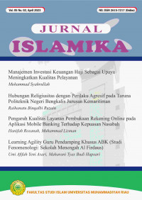 LEARNING AGILITY GURU PENDAMPING KHUSUS ABK (STUDI FENOMENOLOGI: SEKOLAH MENENGAH AL FIRDAUS)