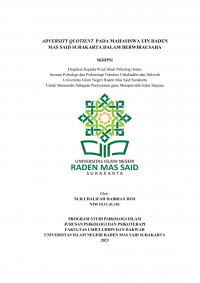 Adversity Quotient pada Mahasiswa UIN Raden Mas Said Surakarta dalam Berwirausaha