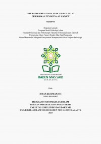 Interaksi Sosial Pada Anak Speech Delay Disebabkan Penggunaan Gadget