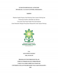 STUDI FENOMENOLOGI ALTRUISME PENGELOLA YAYASAN LENTERA SURAKARTA