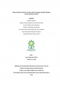 Metode Dakwah BAZNAS Boyolali Terhadap Muallaf Melalui Pendayagunaan Zakat