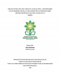 Strategi Public Relation  Humas Pt Angkasa Pura  I Adi Soemarmo Dalam Mempertahankan Citra Positif Melalui Program Pkbl (Program Kemitraan Dan Bina Lingkungan)