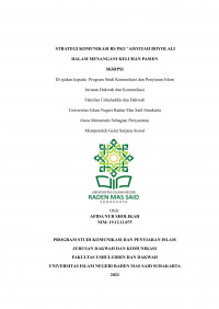 Strategi Komunikasi RS PKU 'Aisyiyah Boyolali Dalam Menangani Keluhan Pasien