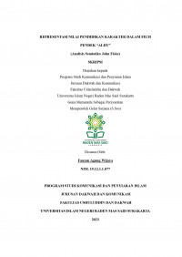 Representasi Nilai Pendidikan Karakter Dalam Film Pendek “Aldy” (Analisis Semiotika John Fiske)