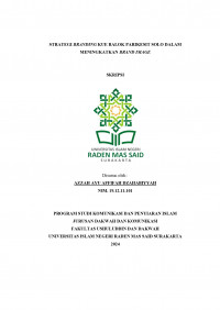 Strategi Branding Kue Balok Parikesit Solo Dalam Meningkatkan Brand Image