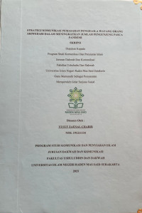 Strategi Komunikasi Pemasaran Pengelola Wayang Orang Sriwedari Dalam Meningkatkan Jumlah Pengunjung Pasca Pandemi