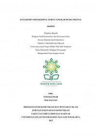 MANAJEMEN REDAKSIONAL KORAN LINGKAR DI ERA DIGITAL