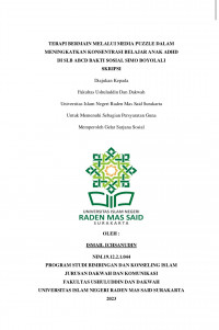 Terapi bermian melalui media puzzle dalam meningkatkan konsentrasi belajar anak ADHD di SLB ABCD Bakti Sosial Simo Boyolali