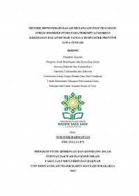 METODE HIPNOTERAPI DALAM MENANGANI POST-TRAUMATIC STRESS DISORDER (PTSD) PADA PEREMPUAN KORBAN KEKERASAN DALAM RUMAH TANGGA DI DP3AP2KB PROVINSI JAWA TENGAH