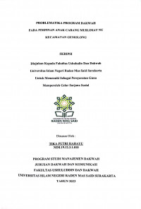 Problematika Program Dakwah Pada Pimpinan Anak Cabang Muslimat NU 
Kecamatan Gemolong