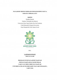 Manajemen Beduk Sedekah Subuh Di Dompet Sejuta Harapan Klaten