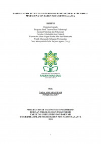 Dampak Musik Religi Islam Terhadap Kesejahteraan Emosional Mahasiswa Uin Raden Mas Said Surakarta