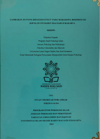 Gambaran Dunning Krugger Effect pada mahasiswa berprestasi (KIP-K) di UIN Raden Mas Said Surakarta