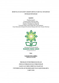 HUBUNGAN SENSATION SEEKING DENGAN MENTAL TOUGHNESS PENDAKI MUSLIMAH