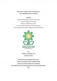 Religious Coping Ayah dengan Anak Kebutuhan Khusus