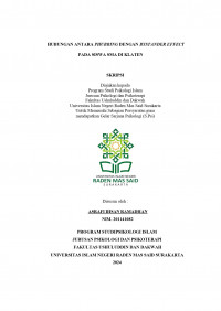 Hubungan Antara Phubbing	Dengan	Bystander	Effect	Pada	Siswa	Sma Di
Klaten