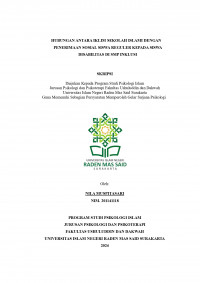 HUBUNGAN ANTARA IKLIM SEKOLAH ISLAMI DENGAN PENERIMAAN SOSIAL SISWA REGULER KEPADA SISWA DISABILITAS DI SMP INKLUSI