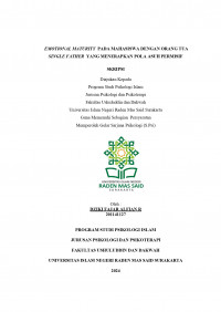 EMOTIONAL MATURITY  PADA MAHASISWA DENGAN ORANG TUA SINGLE FATHER  YANG MENERAPKAN POLA ASUH PERMISIF