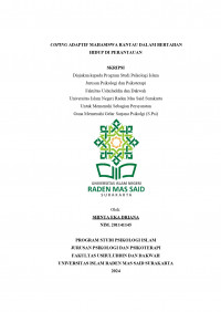 Coping Adaptif Mahasiswa Rantau Dalam Bertahan Hidup Di Perantauan