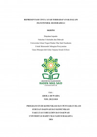 Representasi Cinta Ayah Terhadap Anak dalam Film Pendek Memorabilia