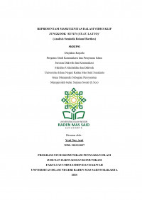 Representasi Maskulinitas dalam Video Klip Jungkook ‘Seven (feat. Latto)’ (Analisis Semiotik Roland Barthes)