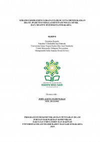 STRATEGI REBRANDING LOKANANTA BLOC GUNA MENINGKATKAN
BRAND AWARENESS SEBAGAI DESTINASI WISATA MUSIK DAN CREATIVE HUB DI KOTA SURAKARTA