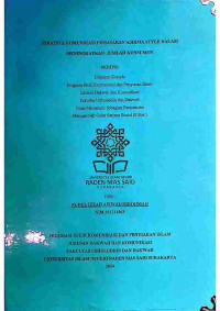 Strategi Komunikasi Pemasaran Ashima Style Dalam Meningkatkan Jumlah Konsumen