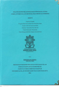 Strategi Komunikasi Pemasaran Pengelola Usaha Coklat Turki Dalam Meningkatkan Penjualan Produk