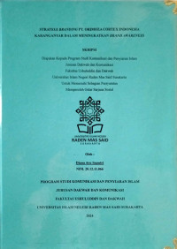 Strategi Branding PT. Orimoza Cortex Indonesia Karanganyar Dalam Meningkatkan Brand Awareness