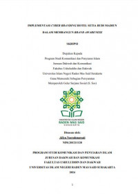 Implementasi Cyber Branding Hotel Setia Budi Madiun Dalam Membangun Brand Awareness