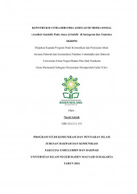 Konstruksi Citra Diri Fira Assegaf di Media Sosial (Analisis Semiotik Pada Akun @Sashfir di Instagram dan Youtube)