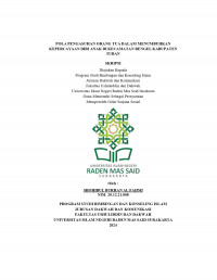 POLA PENGASUHAN ORANG TUA DALAM MENUMBUHKAN KEPERCAYAAN DIRI ANAK DI KECAMATAN RENGEL KABUPATEN TUBAN