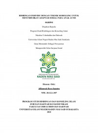 BIMBINGAN INDIVIDU DENGAN TEKNIK MODELING UNTUK MENUMBUHKAN ADAPTASI SOSIAL PADA ANAK AUTIS