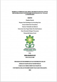 Bimbingan Pribadi Pada Siswa Disabilitas Rungu Untuk Mengembangkan Potensi Diri Di Slb Bagian B-C Ypaalb Langenharjo