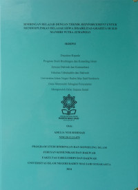 Bimbingan Belajar Dengan Teknik Reinforcement Untuk Mendisiplinkan Belajar Siswa Disabilitas Grahita Di Slb Mandiri Putra Jumapolo