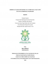 Bimbingan Karakter Kepercayaan Diri Pada Anak Yatim Di Sanggar Bhineka Sukoharjo