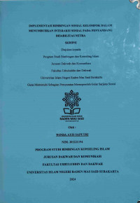 Implementasi Bimbingan Sosial Kelompok Dalam Menumbuhkan Interaksi Sosial Pada Penyandang Disabilitas Netra